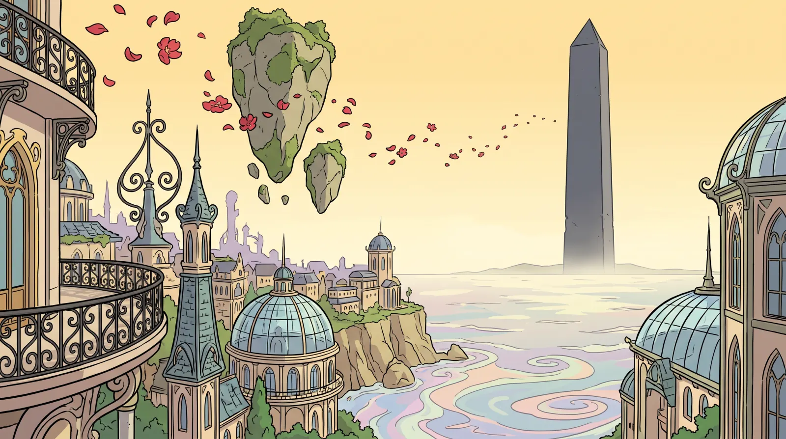 Illustration d’ambiance pour Clair Obscur: Expedition 33