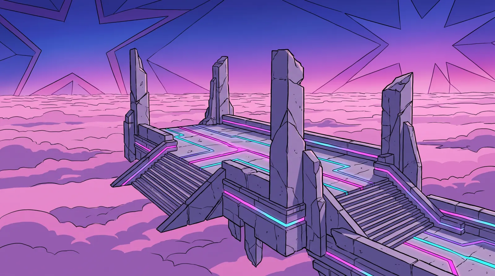 Illustration d’ambiance pour Furi