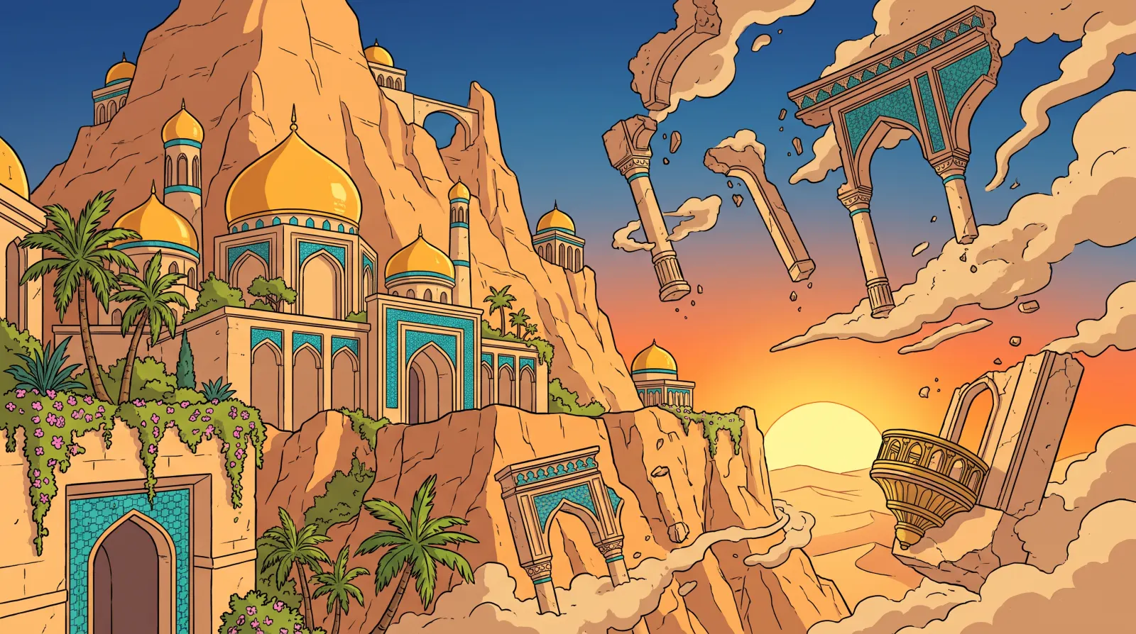Illustration d’ambiance pour Prince of Persia: The Lost Crown